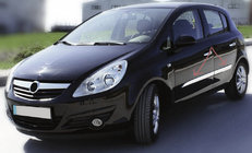 Opel Corsa D 2007–2014 Dörrlister (4 st, rostfritt stål) foto 1