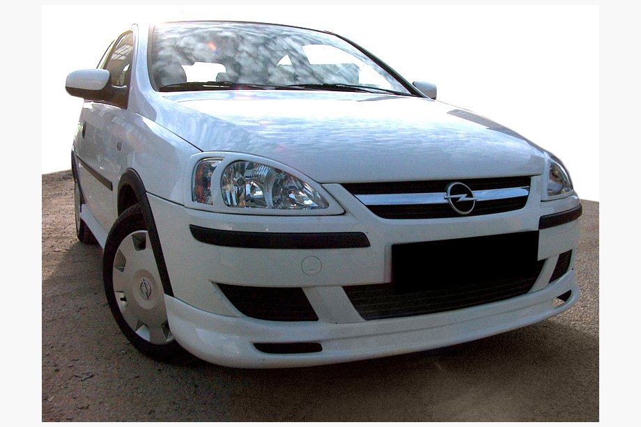 Opel Combo 2002–2012 Främre nedre läppspoiler (för lackering) Image