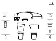 Toyota Camry 1991–1996 Instrumentpanelskydd foto 2