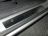 Opel Zafira B 2005–2011 Instegslister Nataniko (4 st, rostfritt stål) Standard – Lohmann monteringstejp, 0,5 mm foto 1