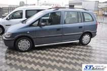 Opel Zafira B 2005–2011 Sidorör (2 st, rostfritt) foto 2