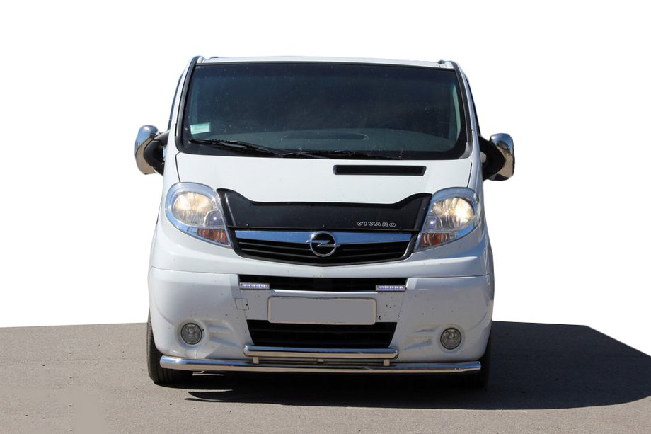 Opel Vivaro 2001–2015 Främre skyddsbåge ST014/2 (rostfritt) Image