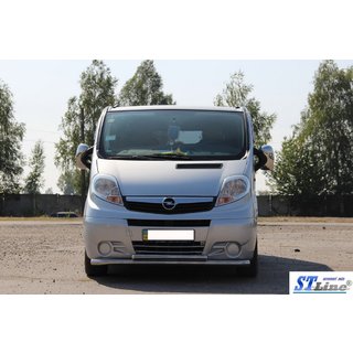 Främre frontbåge ST014 (rostfritt) Opel Vivaro 2001–2015 foto 2