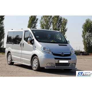 Främre frontbåge ST014 (rostfritt) Opel Vivaro 2001–2015 foto 3