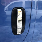 Nissan Primastar 2002–2014 Dörrhandtagskåpor (4 st, rostfritt stål) Carmos - turkiskt stål foto 1