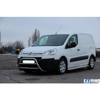 Frontbåge WT022 (rostfritt stål) Peugeot Partner Tepee 2008–2018 foto 2