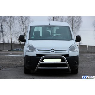 Frontbåge WT022 (rostfritt stål) Peugeot Partner Tepee 2008–2018 foto 4