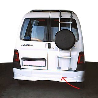 Bakre stötfångaröverlägg (för lackering) Citroen Berlingo 1996–2008 foto 2