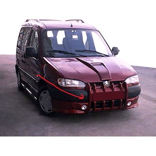 Frontstötfångarlist "Huggtänder" (för lackering) Citroen Berlingo 1996–2008 foto 2
