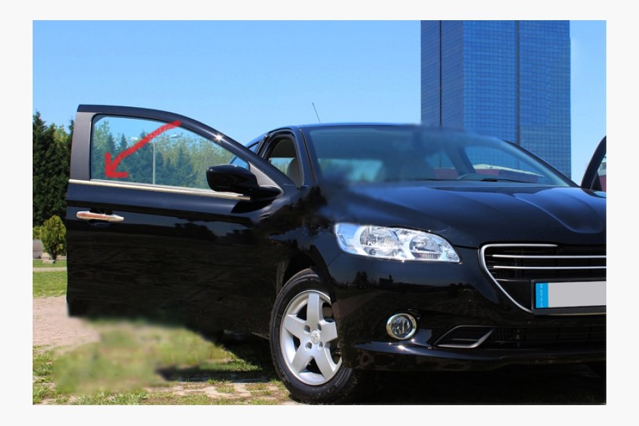 Peugeot 3008 2008–2016 Fönsterlister (utan bakre trekantsruta, 6 st, rostfritt stål) Image