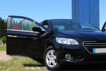 Peugeot 3008 2008–2016 Fönsterlister (utan bakre trekantsruta, 6 st, rostfritt stål) foto 1
