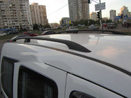 Renault Kangoo 2008–2020 Svarta takrails Standardbas, plastfötter foto 2