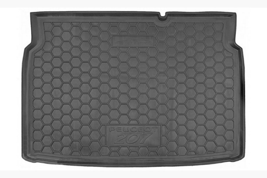 Peugeot 207 2006–2014 Bagagerumsmatta i plast Image
