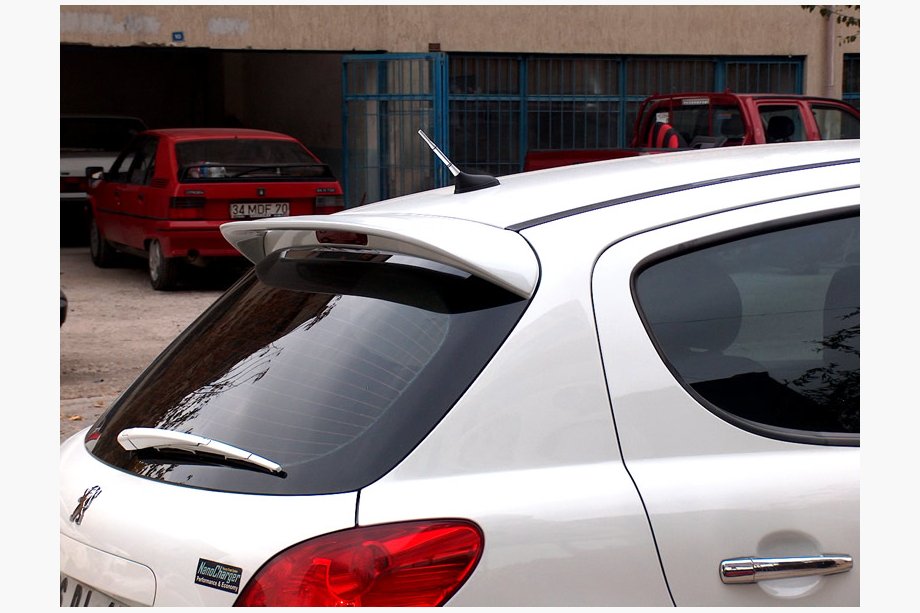 Peugeot 207 2006–2014 Spoiler Meliset (för lackering) Image
