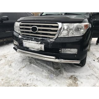 Frontbåge ST014 (2007-2015 rostfritt stål) Toyota Land Cruiser 200 2007–2021 foto 1