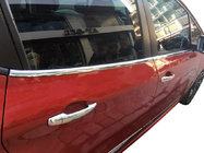 Peugeot 208 2012–2019 Fönsterlister (4 st, rostfritt stål) foto 1