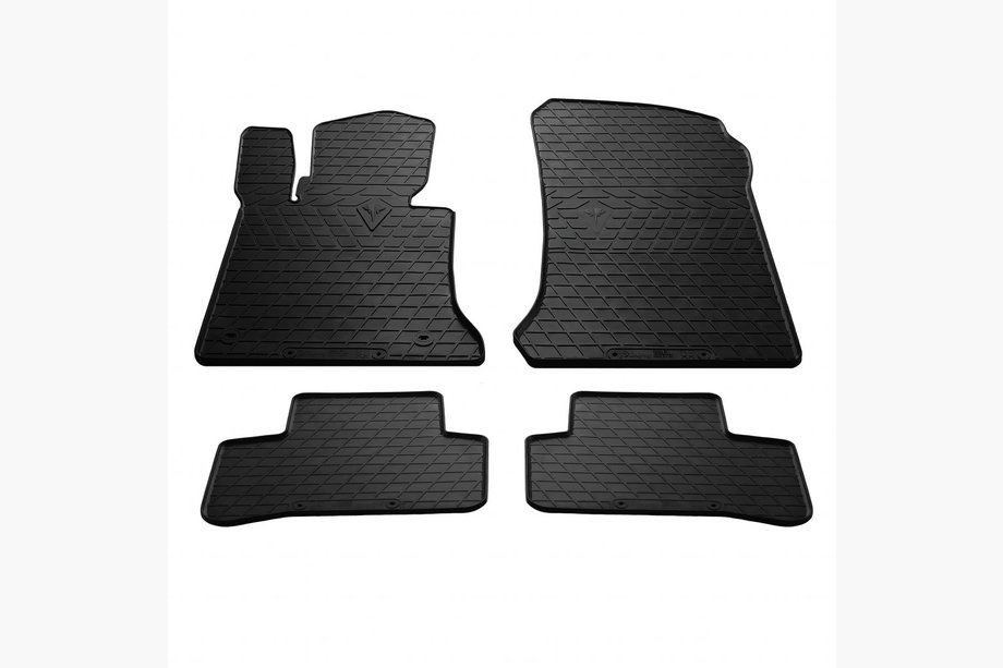 Mercedes GLK class X204 2008–2015 Gummimattor till kupén (4 st, Stingray Premium) Image