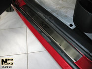 Peugeot 307 2001–2008 Instegslister Nataniko (4 st, rostfritt stål) foto 1