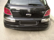 Peugeot 307 2001–2008 Bakre nedre diffusorinsats (för lackering) foto 1