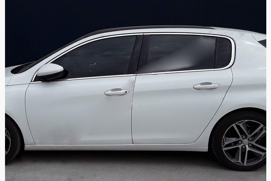 Peugeot 308 2014–2021 Kompletta fönsterlister OmsaLine (10 st, rostfritt stål) Image