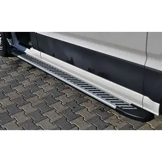 Sidosteg Line (2 st, aluminium) foto 1