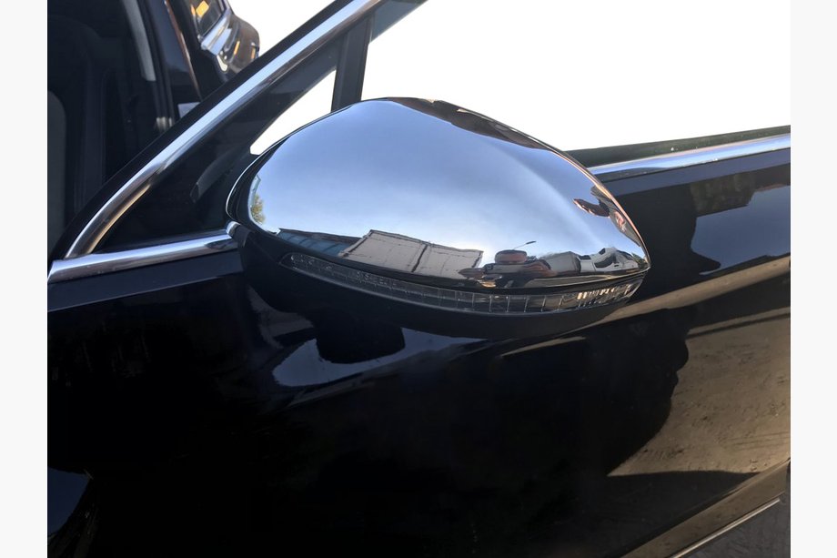 Volkswagen Passat B8 2015–2023 Backspegelkåpor EU (2 st, rostfritt stål) Carmos – turkiskt rostfritt stål Image