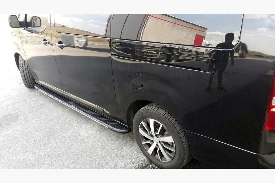 Opel Vivaro 2019– Sidosteg Bosphore Yeni (2 st, aluminium) Foto 1