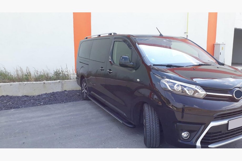 Opel Vivaro 2019– Sidosteg Bosphore Yeni (2 st, aluminium) Foto 8