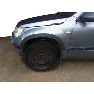 Hjulhuslister (4 st, svarta) Suzuki Grand Vitara 2005–2017 foto 1