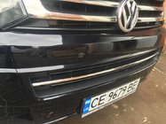 Volkswagen T5 2010–2015 Rostfri list till stötfångargaller Carmos – turkiskt rostfritt stål foto 3