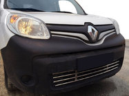 Renault Kangoo 2008–2020 Helgjutet stötfångargaller (rostfritt) foto 1