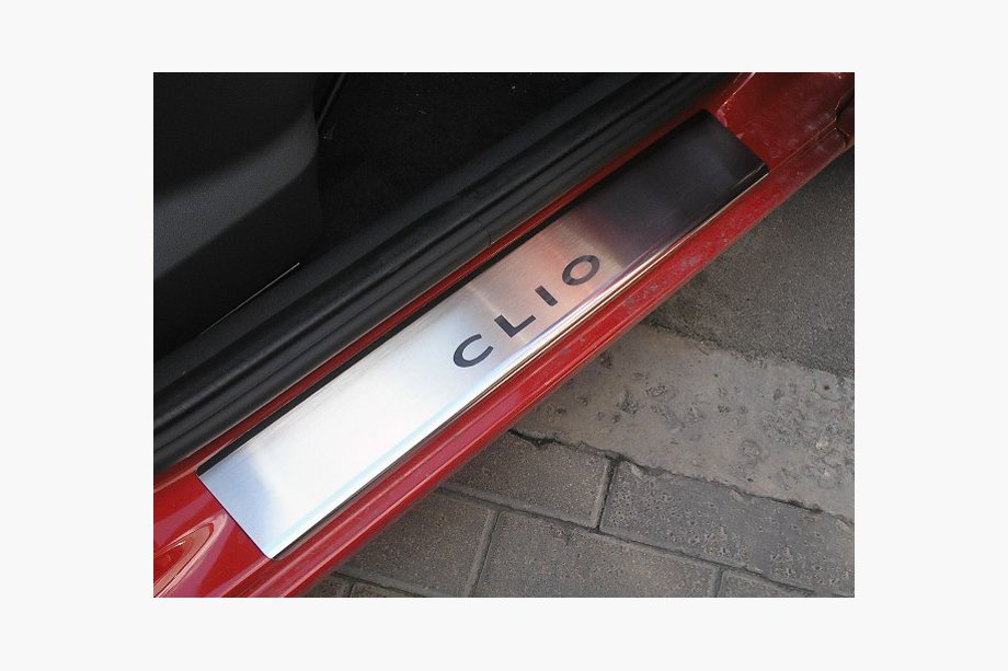 Renault Clio III 2005–2012 Instegslister Nataniko (4 st, rostfritt stål) Image