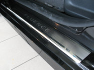 Renault Fluence 2009–2016 Instegslister Nataniko (4 st, rostfritt stål) foto 1