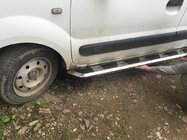 Renault Kangoo 1998–2008 Sidosteg Vison (2 st, aluminium ↗ rostfritt stål) foto 1