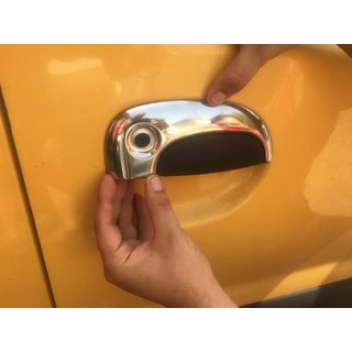 Dörrhandtagskåpor i rostfritt stål foto 3