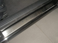 Renault Laguna 2007–2015 Instegslister Nataniko (4 st, rostfritt stål) Standard – Lohmann monteringstejp, 0,5 mm foto 1