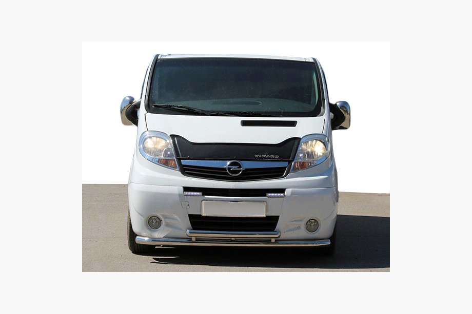 Renault Trafic 2001–2015 Främre skyddsbåge ST014/2 (rostfritt) Image