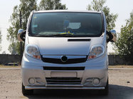 Renault Trafic 2001–2015 Främre frontbåge ST014 (rostfritt) foto 5