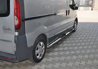 Opel Vivaro 2001–2015 Sidorör (2 st, rostfritt) foto 2