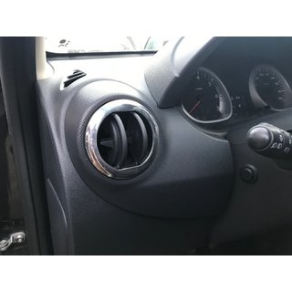 Ramar till kupéventiler (4 st, rostfritt) Dacia Duster 2008–2018 foto 2