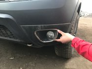 Renault Duster 2008–2017 Dimljusramar 2008-2013 (2 st, rostfritt stål) foto 2