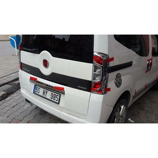 Kromramar för baklyktor, böjda (2 st, plast) Fiat Fiorino/Qubo 2008–2024 foto 4