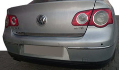 Volkswagen Passat B6 2006–2012 Kantlist för bagagelucka (rostfritt stål) OmsaLine – italienskt rostfritt stål foto 1