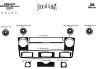 Opel Movano 2004–2010 Instrumentpanelslister (2004-2010) foto 5