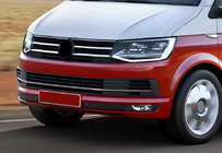 Volkswagen T6 2015–2024 Lister för stötfångargaller 2015-2019 (3 st, rostfritt) foto 1