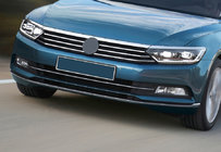 Volkswagen Passat B8 2015–2023 Kromlister för främre stötfångare (2015-2018, 3 st, rostfritt stål) foto 6