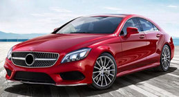 Mercedes CLS C218 2011–2018 Främre kylargrill 2014-2018 (Diamond Silver) foto 2