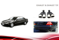 Mercedes S-klass W220 1998–2005 Avgasändrör V1 (2 st) foto 5