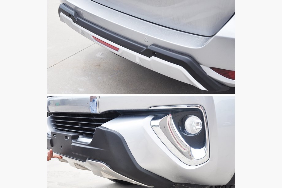 Toyota Fortuner 2015– Främre och bakre läppspoiler (ABS) Image