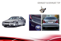 Mercedes C-klass W203 2000–2007 AMG avgastips foto 5